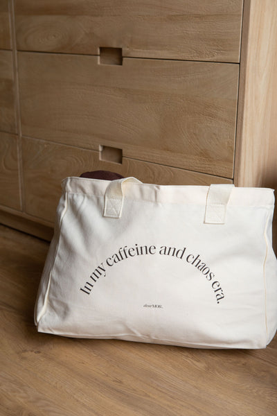 EVERYDAY TOTE BAG CAFFEINE CHAOS – Olive and August